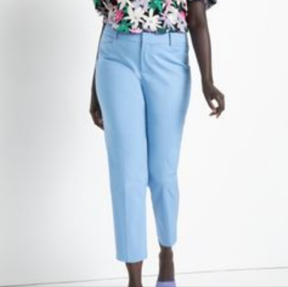 NWT Eloquii Kady Fit Double-Weave Pant